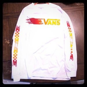 Men’s long sleeve vans classic fit shirt in XL